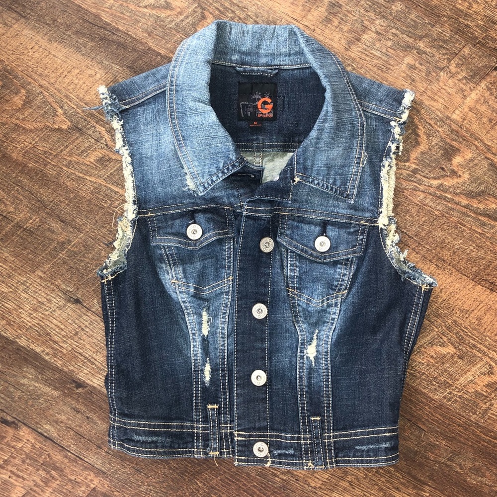 ❌SOLD❌ G by Guess Jean Vest